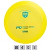 Discmania Diskgolfo diskas Distance Driver C-LINE PD Geltona