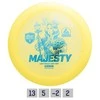 Discmania Diskgolfo diskas Distance Driver MAJESTY Active Premium Geltona