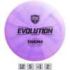 Diskgolfo diskas Distance Driver NEO ENIGMA Evolution Rožinė