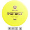 Diskgolfo diskas Fairway Driver NEO INSTINCT Evolution Geltona