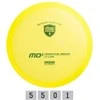 Diskgolfo diskas Midrange Driver C-LINE MD3 Geltona