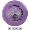 Diskgolfo diskas Midrange Driver S-LINE SWIRL MD3 Mariners Tide Baltas/Violetinė