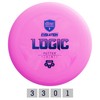 Discmania Diskgolfo diskas Putter HARD EXO LOGIC Evolution Rožinė