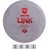 Diskgolfo diskas Putter SOFT EXO LINK Evolution Pilkas