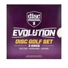 Diskgolfo diskų rinkinys DISCMANIA Evolution PDGA 3vnt.