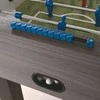 Futbolo stalas F-100 pilkas oak telesc. rods 2dėž