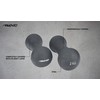 Schreuders Sport Hanteliai vinil. AVENTO 42DB PU 2x2kg Pilkas
