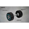 Hantelis AVENTO 42DO 7,5kg