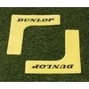 Kampai teniso kortui DUNLOP 8vnt yellow
