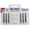 Harrows Smiginio koteliai TRI PACKS Vidutinis 3 rinkiniai x3