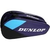 Krepšys tenisui DUNLOP FX-CLUB 10 violet/juodas/cyan