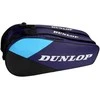 Krepšys tenisui DUNLOP FX-CLUB 6 violet/juodas/cyan