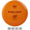 Diskgolfo diskas DISCMANIA Distance Driver Q-LINE PREMIER DD3 Oranžinis
