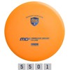 Orange Diskgolfo diskas Midrange Driver S-LINE MD3 Oranžinis