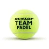 Padel kamuoliukai Dunlop TEAM PADEL 3-pet