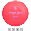 Pink Diskgolfo diskas Midrange Driver Q-LINE Premier MD3 Salmon Rožinė