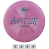 Pink Diskgolfo diskas Putter D-LINE FLEX3 Vapor P1 Niklas Anittila Edition Rožinė