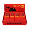 Skvošo kamuoliukas Dunlop GAME Raudona 4x3