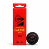 Skvošo kamuoliukas Dunlop GAME Raudona 4x3