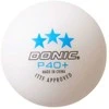 Stalo teniso kamuoliukai DONIC P40+ 3žv. ITTF 3vnt Baltas