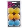 Stalo teniso kamuoliukai NITRO GLOW 6vnt