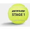 Teniso kamuol. DUNLOP STAGE 1 Žalias 3PET ITF