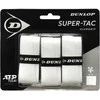 Teniso raketės virš. apvija SUPER TAC 3vnt. baltas