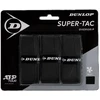 Teniso raketės virš. apvija SUPER TAC 3vnt. juodas