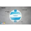 Tinklinio kamuolys beach leisure AVENTO 16VF Geltona/Baltas
