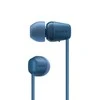 Belaidės į ausį įdedamos ausinės Sony WI-C100, Mėlynos