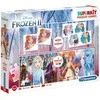 Clementoni supercolor dėlionė + domino "Frozen 2" 2x30 pcs