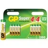 GP Battery G. P. Super Alkaline AAA U4+4