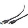 GEMBIRD CCP-USB3-AMCM-6 USB 3.0 kabelis į USB C tipo AM/CM 1.8m juodas