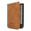 PocketBook skaityklės dėklas Shell 6" (WPUC-627-S-LB) Šviesiai rudas