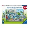 Ravensburger Dėlionė 2x24 vnt. - Policija darbe