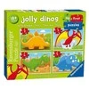 Puzzle 4in1 Jolly Dinos - RAVENSBURGER dėlionė