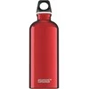 Gertuvė SIGG Alu Drinking Traveller 0.6L, raudona