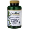 Swanson GLIUKOZAMINAS, CHONDROITINAS IR MSM – 120 tablečių
