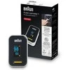 Braun YK-81CEU pulse oximeter Juodas, Nerūdijantis plienas