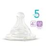Chicco "Physio" silikoninis čiulptukas Fast Flow 4m+ 2vnt