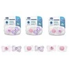 "Chicco" čiulptukas Physio Light Girl 2-6m 2 vnt