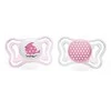 "Chicco" čiulptukas Physio Light Girl 2-6m 2 vnt