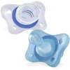 "Chicco PhysioForma Mini Soft Mėlyna" minkštas mėlynas silikoninis čiulptukas 2-6 mėn. 2 vnt