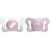 Chicco Čiulptukas nusiraminimui micro silikon róż 2vnt. 0-2m