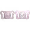 Chicco Čiulptukas nusiraminimui micro silikon róż 2vnt. 0-2m