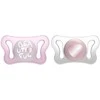 CHICCO 00075126110000 Čiulptukas MICRO rožinis sil 0-2m 2 vnt