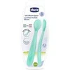 Chicco DUPLO minkštas rožinis silikoninis šaukštas 6m+ 2 vienetai