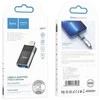 Adapteris Hoco UA17 Lightning to USB-A juodas