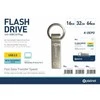 Atmintinė Platinet Metal Atsparus vandeniui 64GB USB 2.0