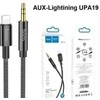 Audio adapteris Hoco UPA19 lightning į 3,5mm(p) juodas (1M)